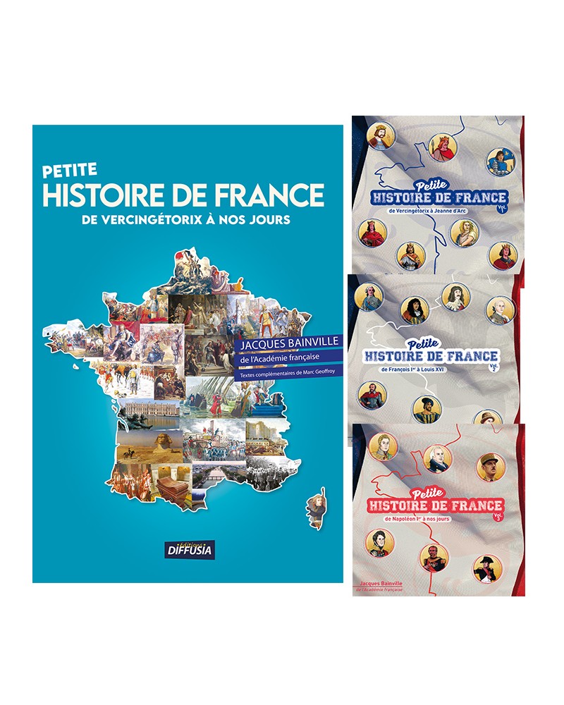 Offre spéciale : 3 CD Petite histoire de France + le livre